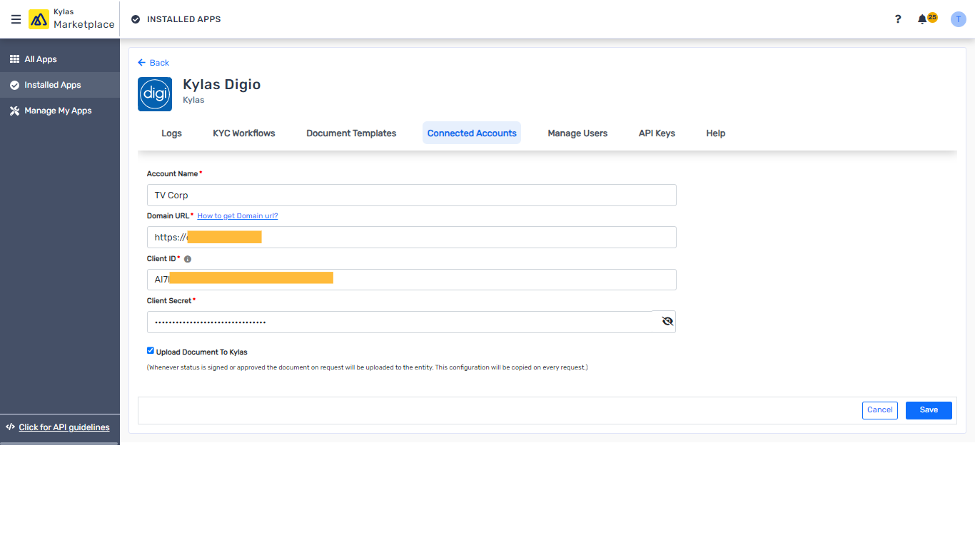 Digio e-KYC and Document sign