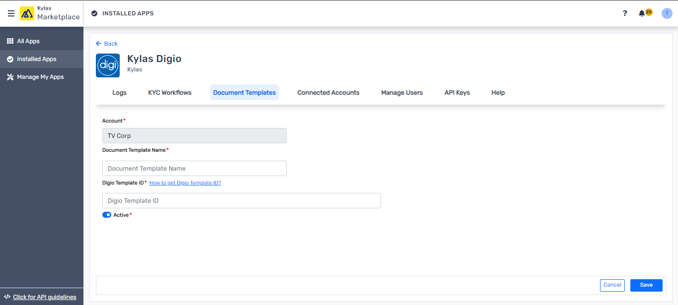 Digio e-KYC and Document sign