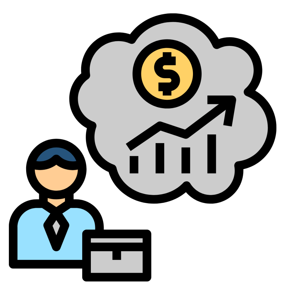 The Process of Sales Forecasting Icon