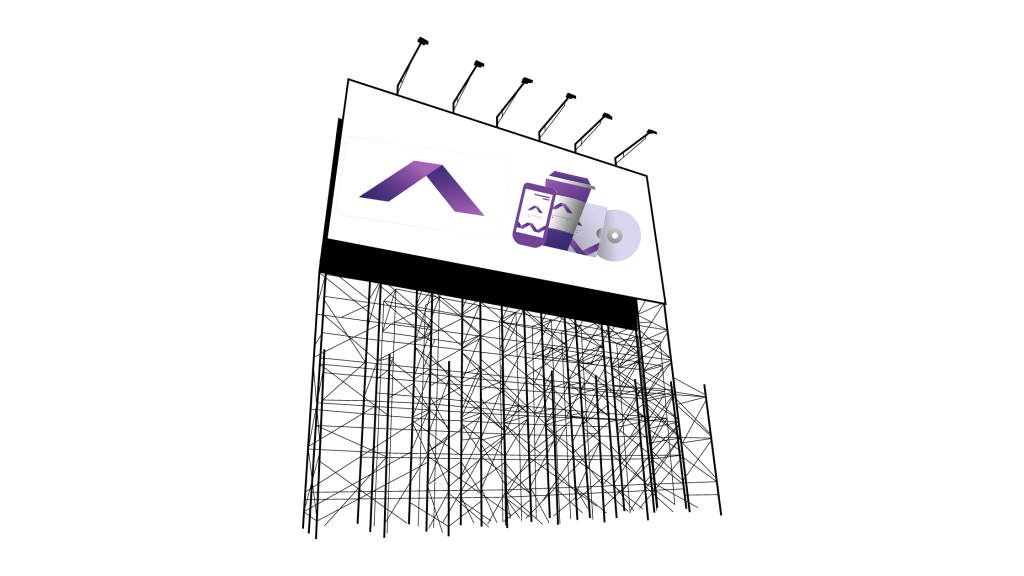 Corporate merchandise illustration