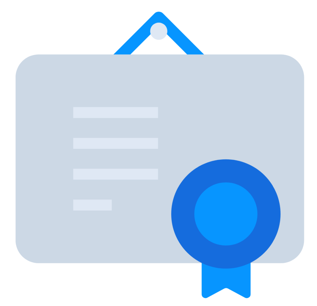 Certificate icon