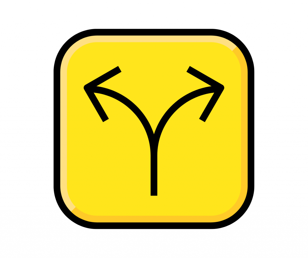 Alternate route icon