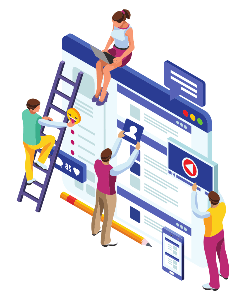 Social media marketing