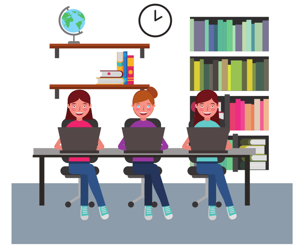 People learning concept