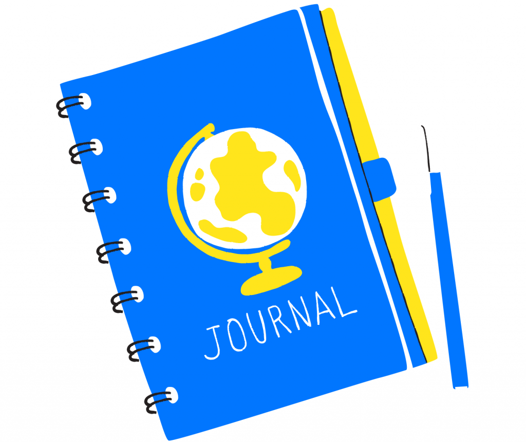 blue journal