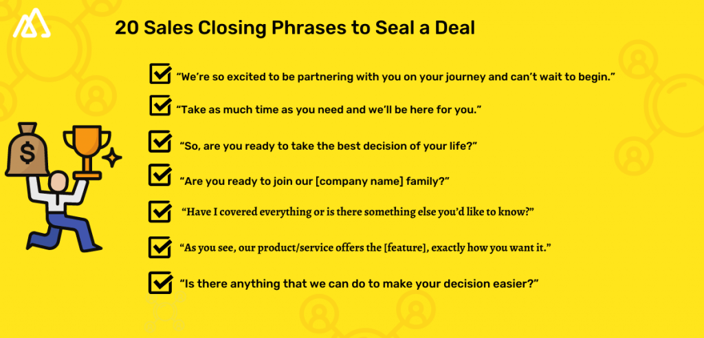  20 Sales Phrases that can seal a deal
