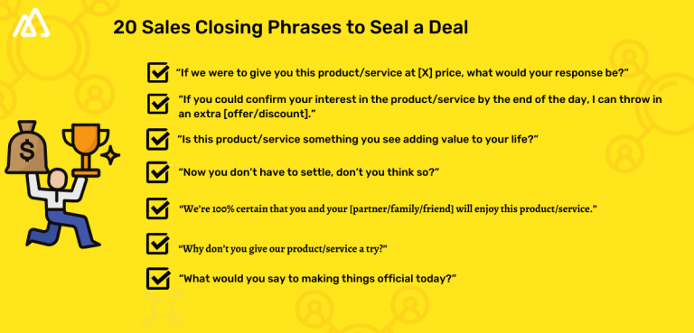 Sales Closing Phrases That Can Help You Close A Deal