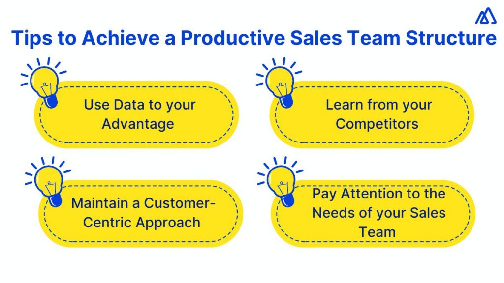 Tips to Achieve a Productive Sales Team Structure