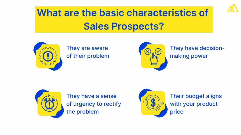 What are the basic characteristics of Sales Prospects?