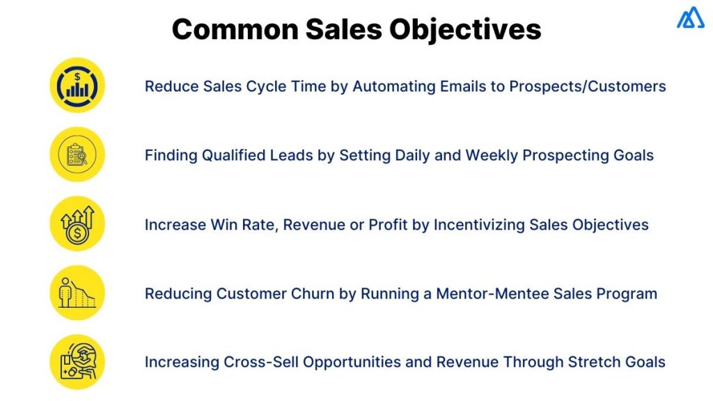 Common Sales Objectives With Examples