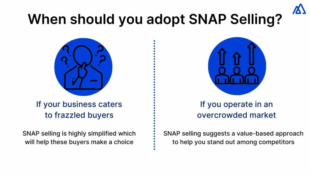 When should you adopt SNAP Selling?