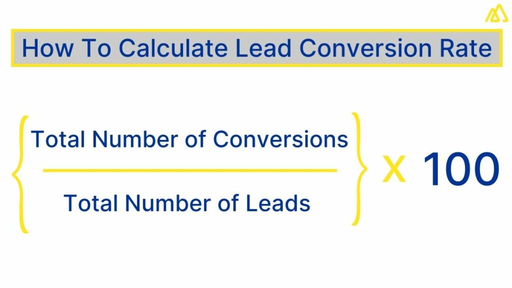 How to calculate lead conversion rate
