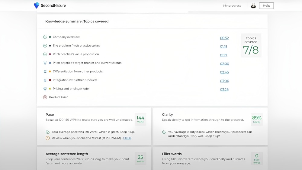 Second Nature Dashboard