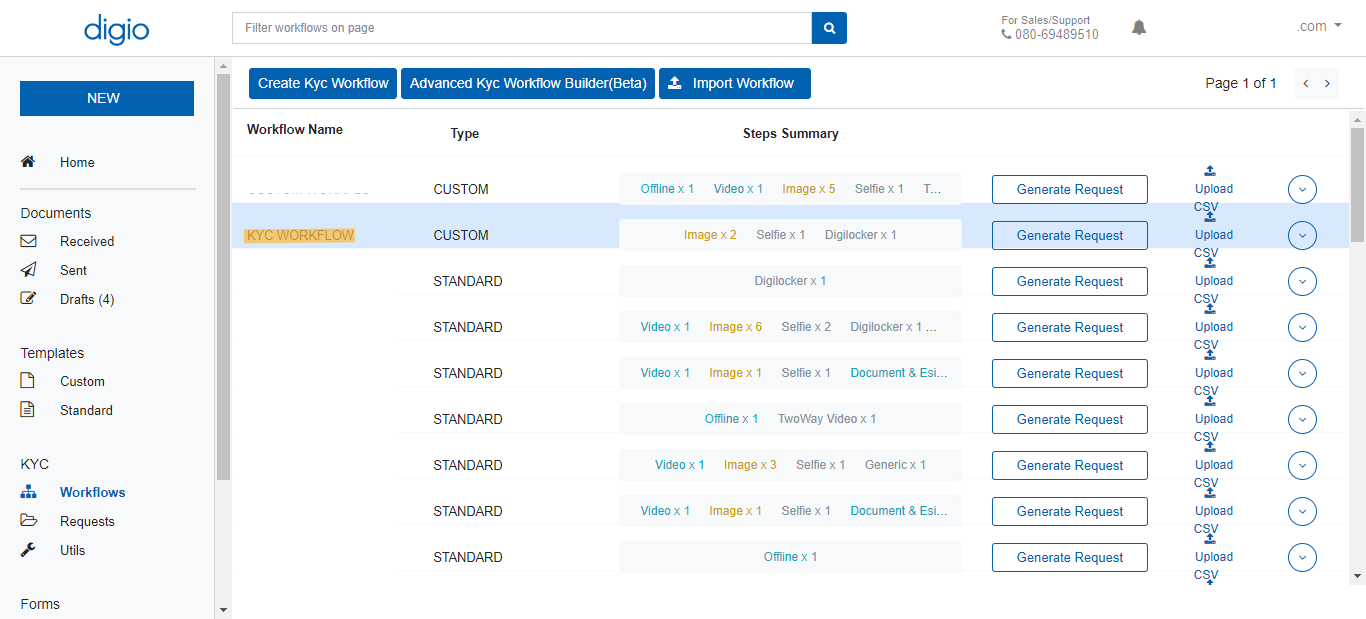 Digio Integration With Kylas CRM