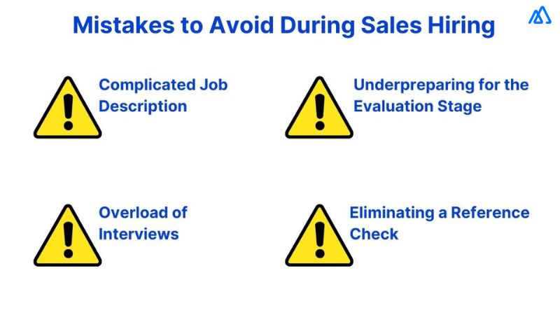 Mistakes to Avoid During Sales Hiring