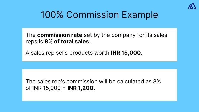 100% Commission