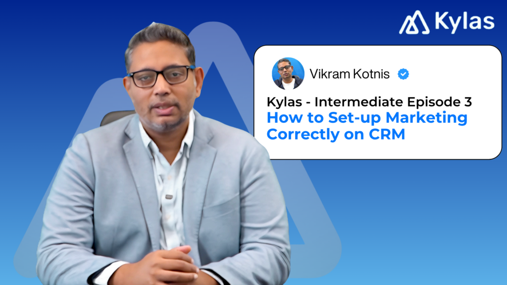 set up marketing in CRM