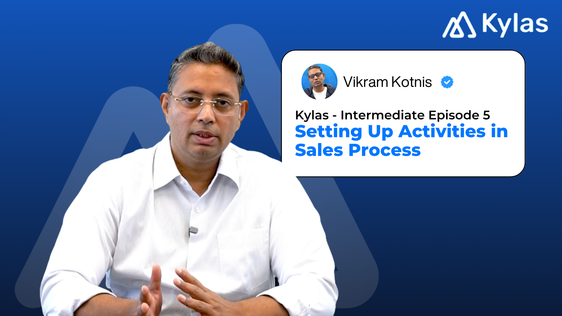 Set Up Activities in Sales Processes