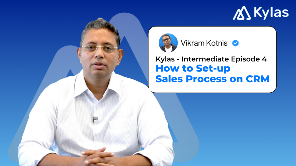 how to set up sales process